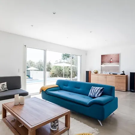 Luxe Avec Grande Piscine Proche Des Plages فيلة